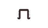 Terno art.730B standard PVC vodilica bijela 3m Terno art.730B standard PVC vodilica bijela 3m