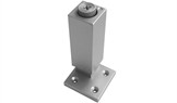 Nogica s priborom i regulacijom 33x33 H100 RAL9006 PVC Nogica s priborom i regulacijom 33x33 H100 RAL9006 PVC